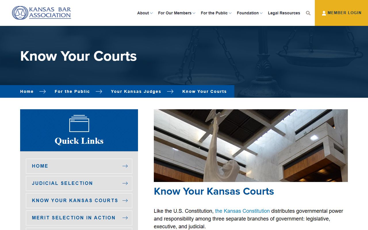 Wichita County court records Kansas court structure reference