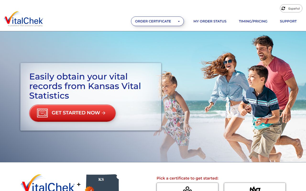 Wichita County marriage and divorce records VitalChek certificate ordering